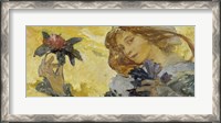 Framed Woman with Rose