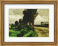 Framed Railway in a landscape, 1890-95