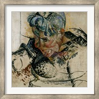 Framed Study of the Head, Portrait of the Artist's Mother 1912
