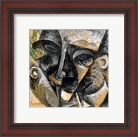 Framed Dynamism of Man's Head 1914