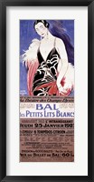 Framed Le Bal des Petits Lits Blancs 1922