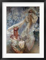 Framed Madonna of the Lilies, 1905