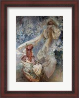 Framed Madonna of the Lilies, 1905