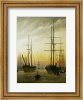 Framed Ships in the Harbour, 1774-1840