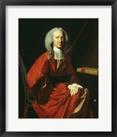 Framed Portrait of Judge Martin Howard, 1767