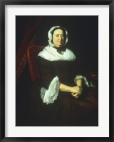 Framed Mrs Samuel Hill (Miriam Kilby) 1764