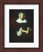 Framed Mrs Samuel Hill (Miriam Kilby) 1764