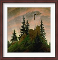 Framed Cross in the Mountains  1807-1808