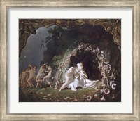 Framed Titania Sleeping, 1841