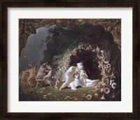 Framed Titania Sleeping, 1841