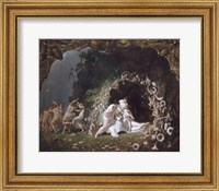 Framed Titania Sleeping, 1841