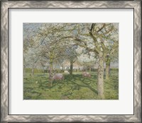 Framed Orchard in Springtime 1902