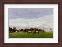 Framed Flat Countryside (Isle of Ruegen or near Greifswald), 1822-1823