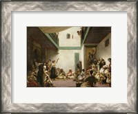 Framed Jewish Wedding in Morocco, 1839