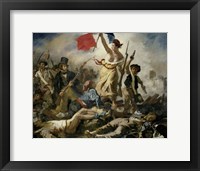 Framed Liberty Leading the People, 1830