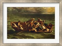 Framed Don Juan's Shipwreck, 1840