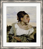 Framed Young Orphan in the Cemetery, c. 1824