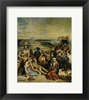 Framed Massacre of Chios Greek Families Waiting for Death or Slavery, 1824