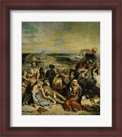 Framed Massacre of Chios Greek Families Waiting for Death or Slavery, 1824