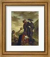 Framed Hamlet and Horatio in the Cemetery, 1839