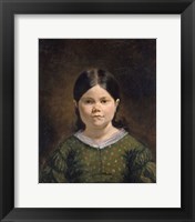 Framed Portrait of Lucile Virginie Le Guillou