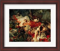 Framed Death of Sardanapalus, 1827