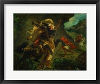 Framed Tiger Hunt, 1854