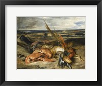 Framed Still Life with Lobster, 1827