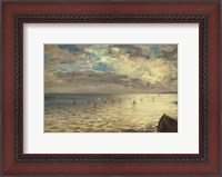 Framed Sea at Dieppe, 1851