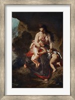 Framed Wrathful Medea, 1862