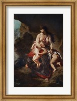 Framed Wrathful Medea, 1862