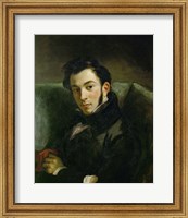 Framed Portrait of Frederic Villot