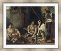Framed Algerian Women in Their Apartment 1834