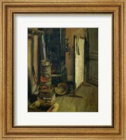 Framed Corner of a Painter's Study, the Stove