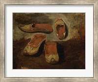 Framed Study of Babouches