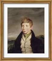Framed Portrait of Richard-Auguste de la Hautiere