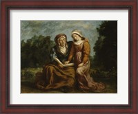 Framed Education of the Virgin