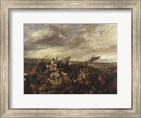 Framed Battle of Poitiers, 1830