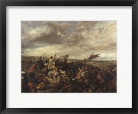 Framed Battle of Poitiers, 1830