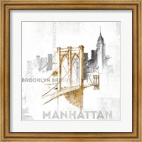 Framed Brooklyn Bridge