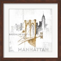 Framed Brooklyn Bridge