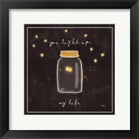 Framed Firefly Glow I