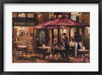 Framed Bistrot A Vins