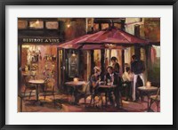 Framed Bistrot A Vins