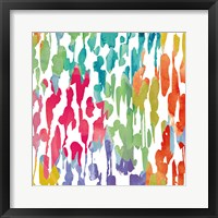 Splashes of Color III Framed Print