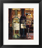 Framed Reflection of Wine II