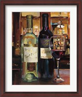 Framed Reflection of Wine II