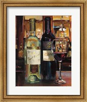 Framed Reflection of Wine II