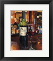 Framed Reflection of Wine III