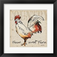Farm Life V Framed Print